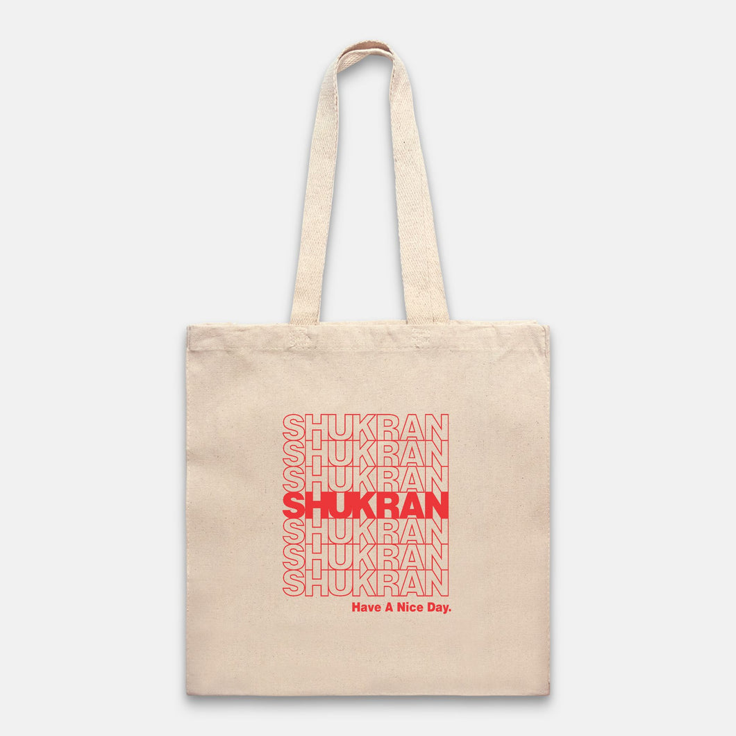 Shukran Tote Bag